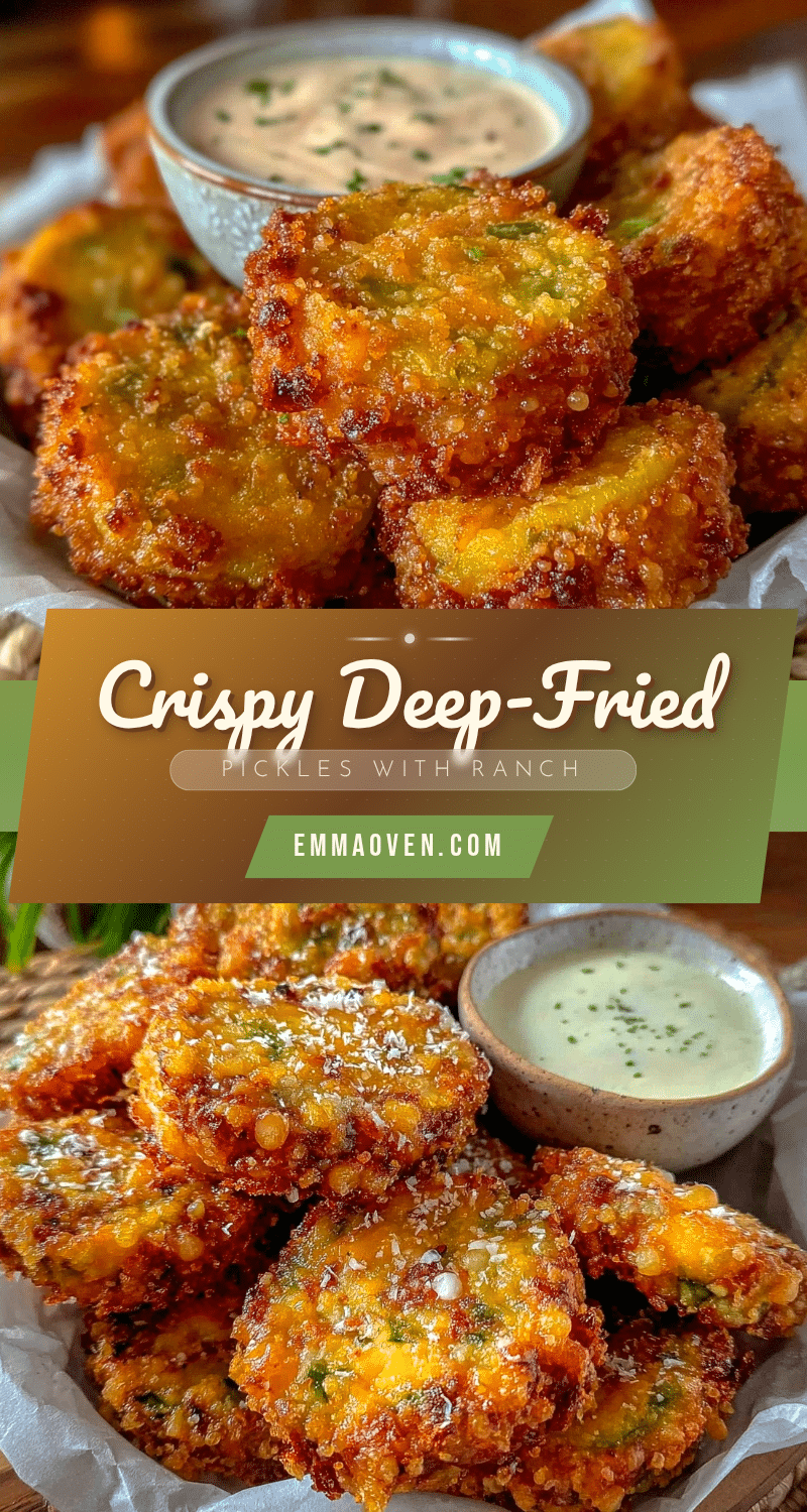 crispy deep-fried pickles recipe