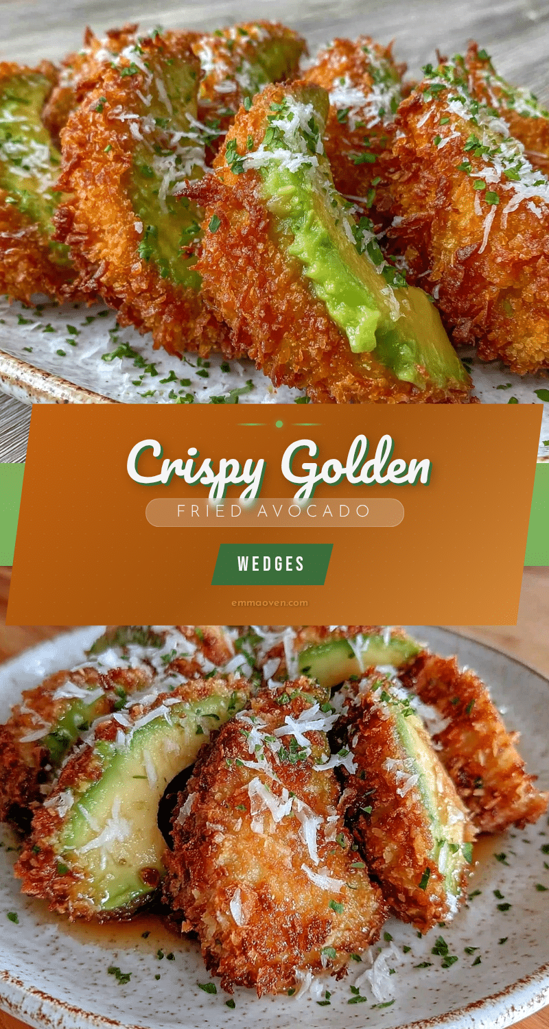 crispy fried avocado wedges recipe