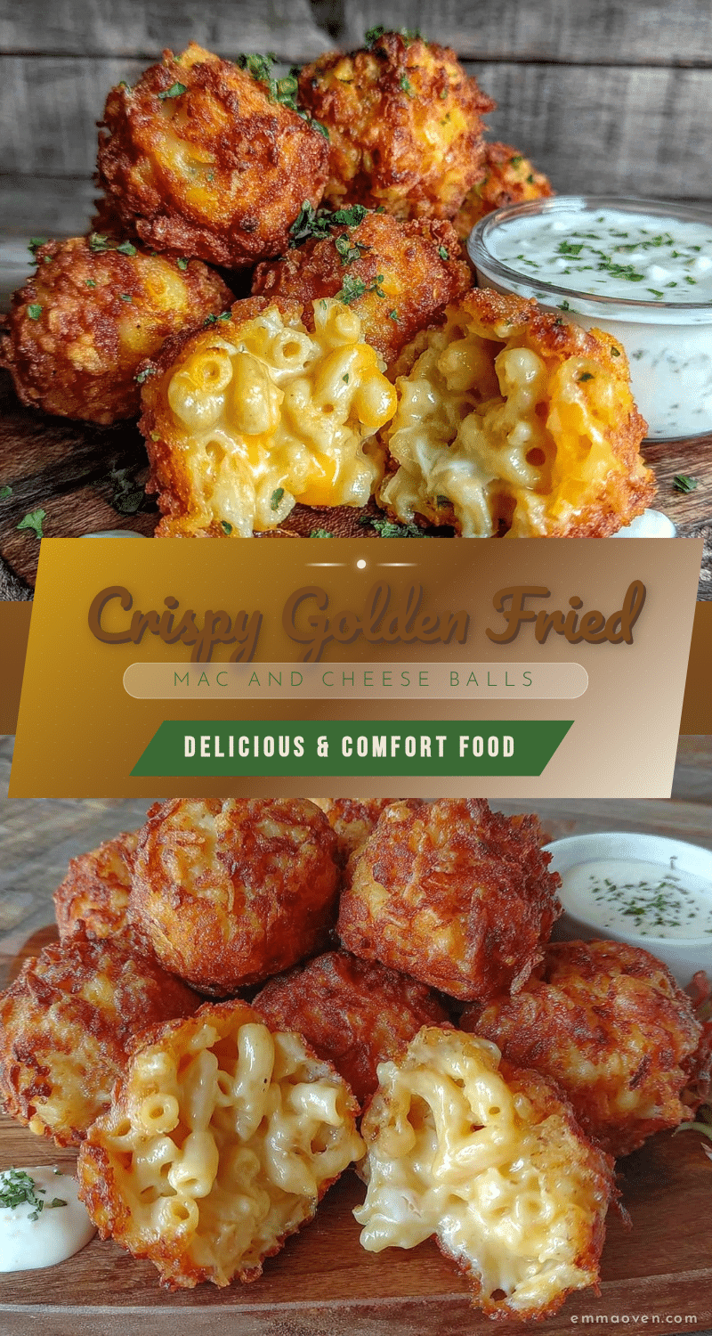 crispy fried mac and cheese balls recipe