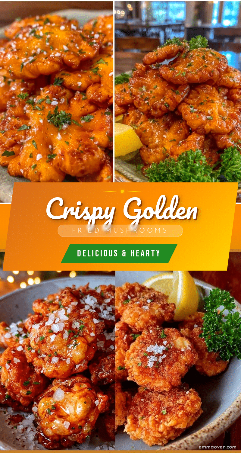 crispy fried mushrooms recipe