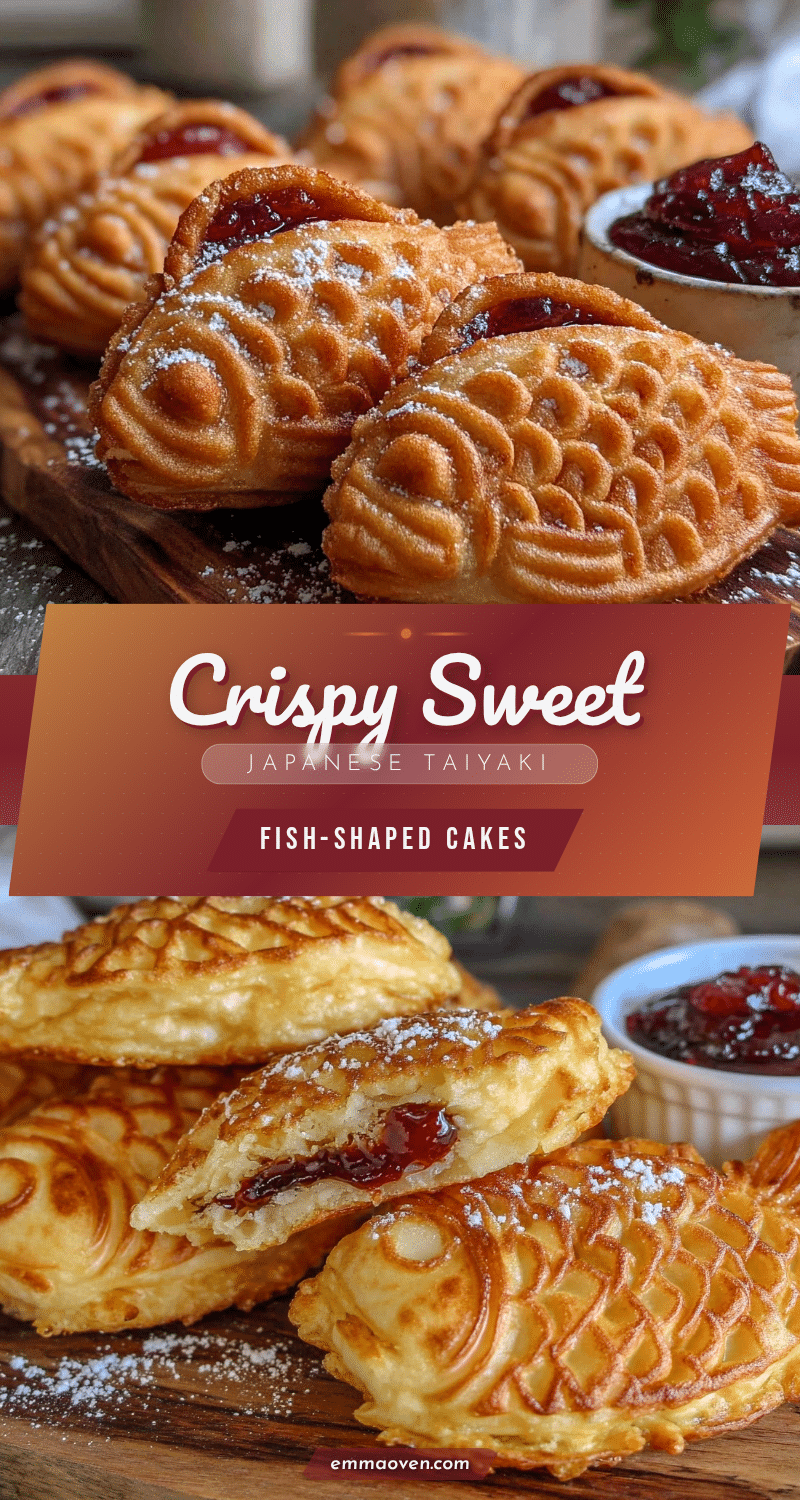 crispy japanese taiyaki recipe recipe