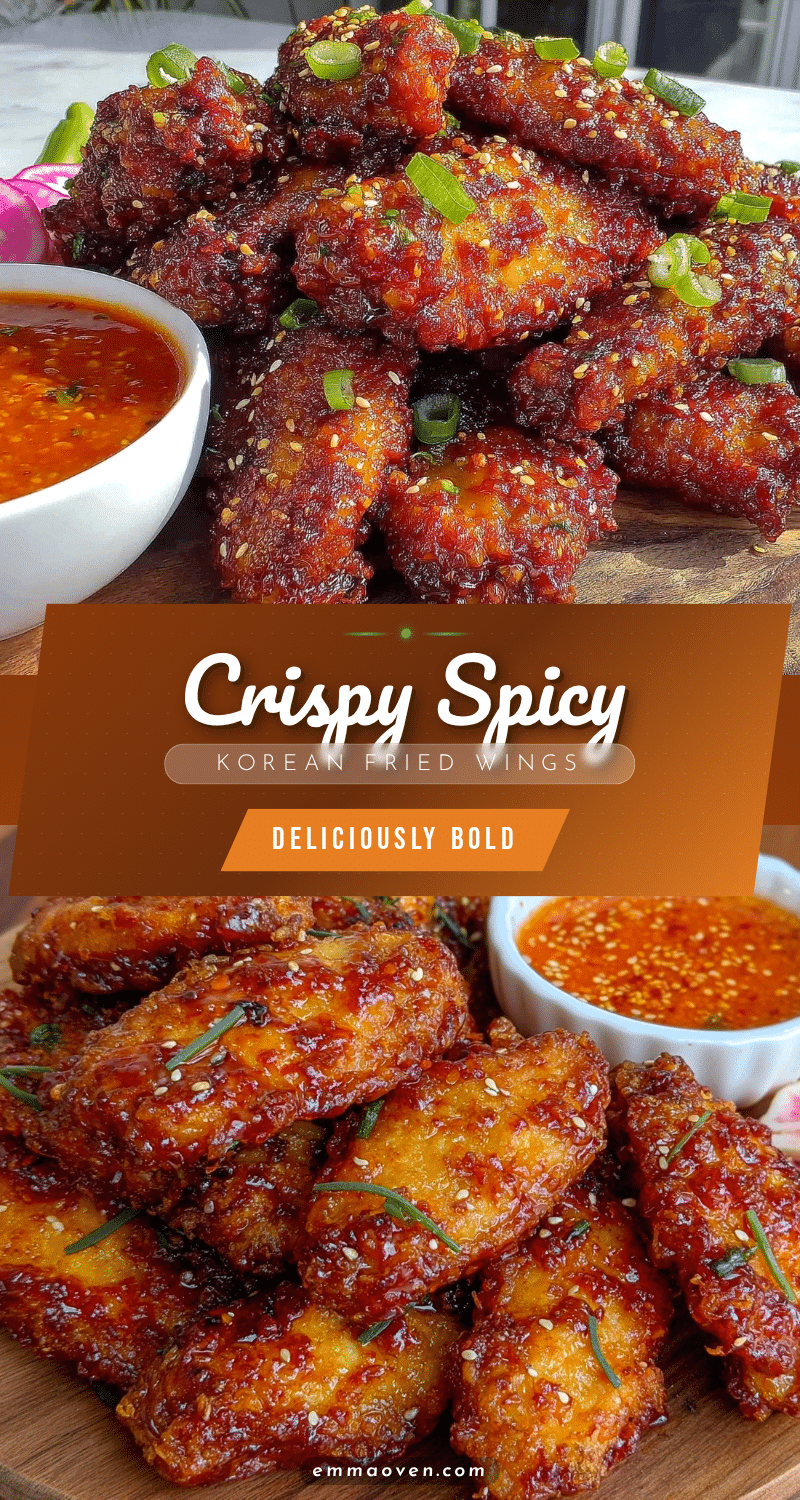 crispy korean fried chicken wings recipe