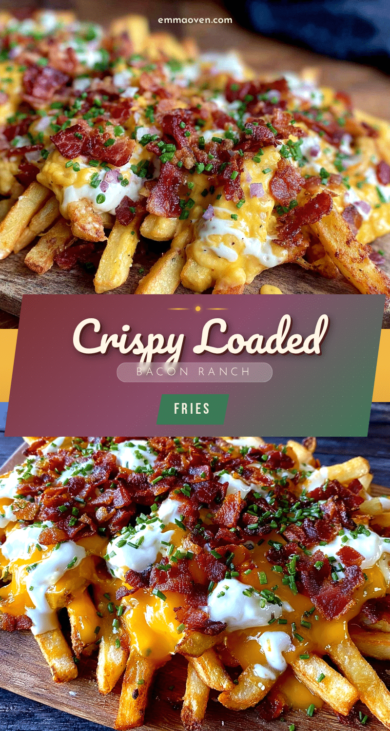 crispy loaded bacon ranch fries recipe
