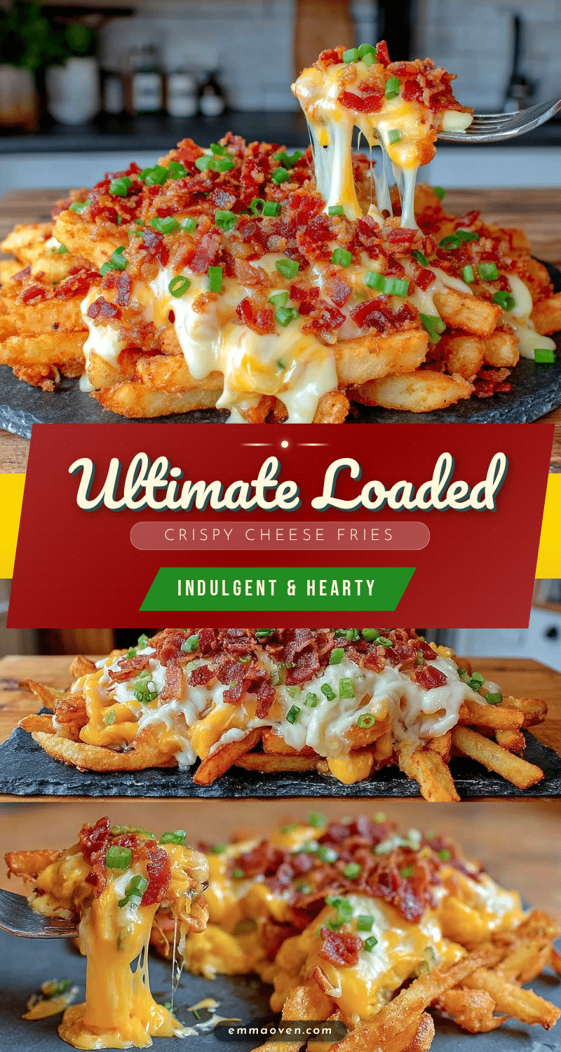 crispy loaded cheese fries recipe
