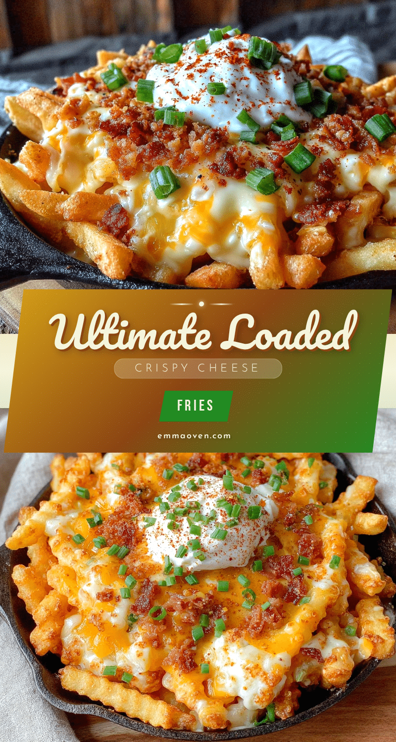 crispy loaded cheese fries recipe