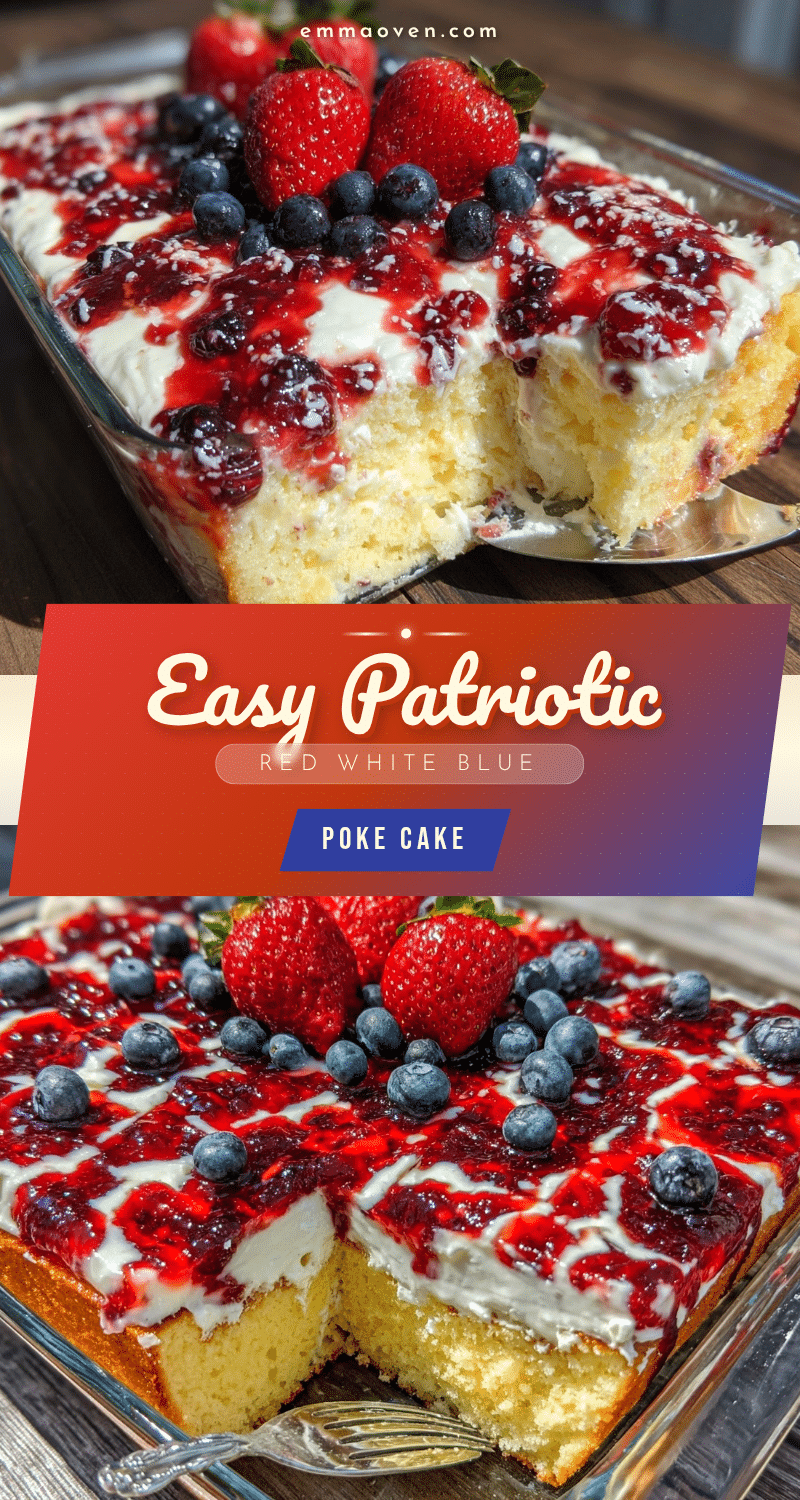 easy patriotic poke cake recipe