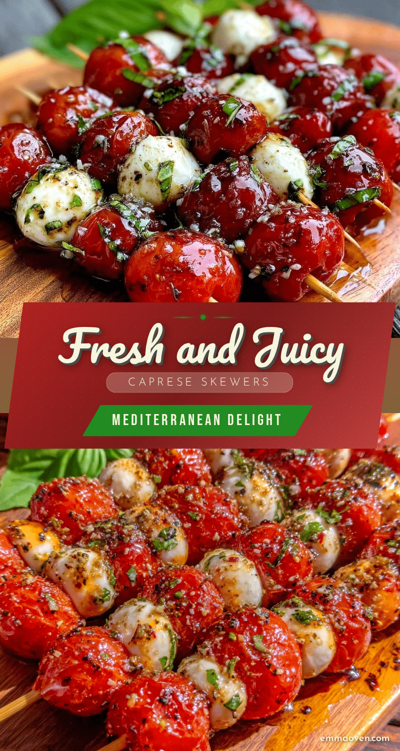 Fresh Caprese Skewers recipe