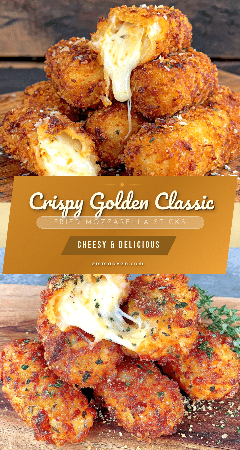 fried mozzarella sticks recipe