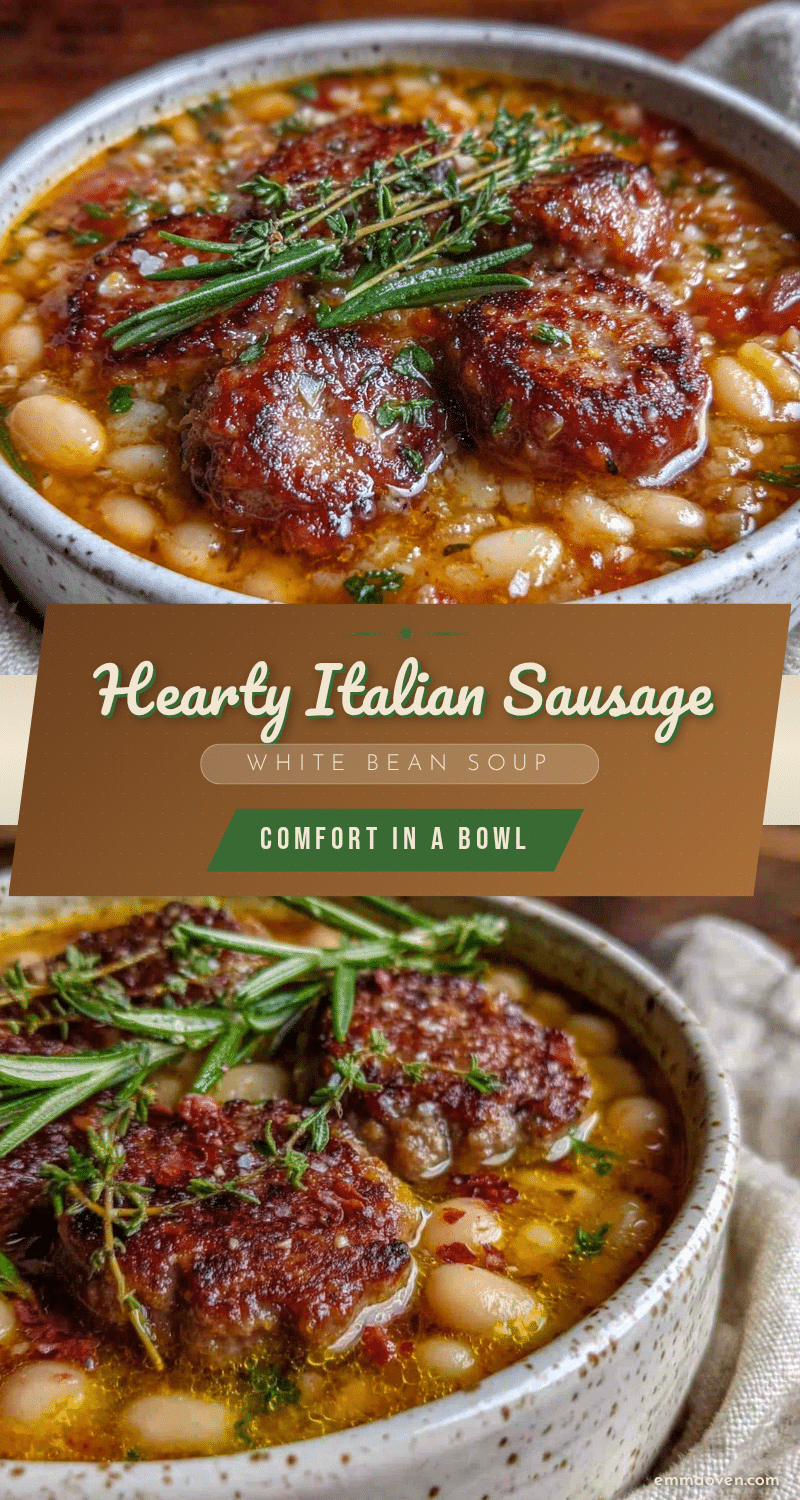 Italian Sausage and White Bean Soup recipe