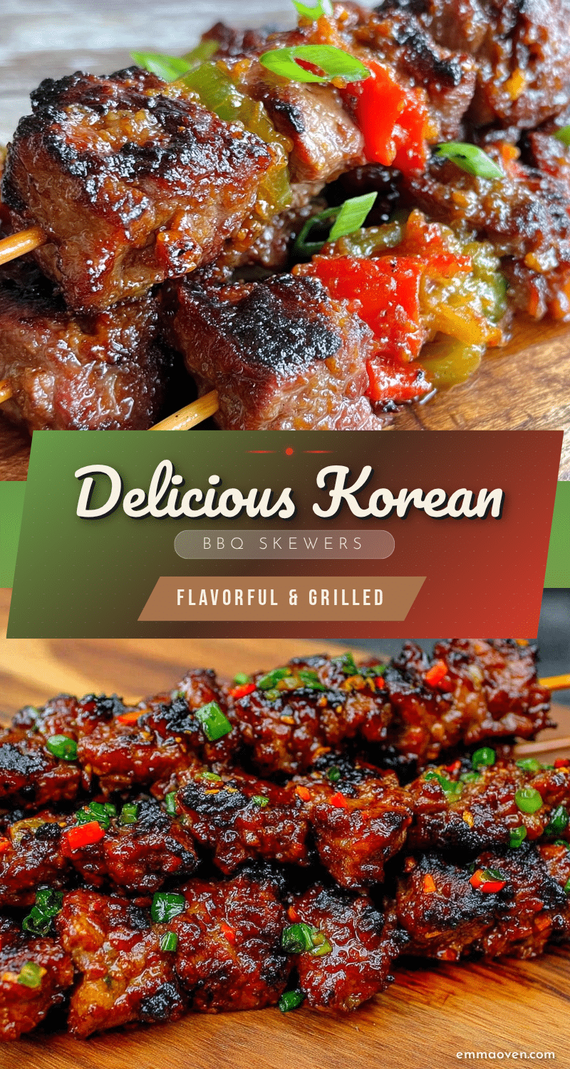 Korean BBQ skewers recipe