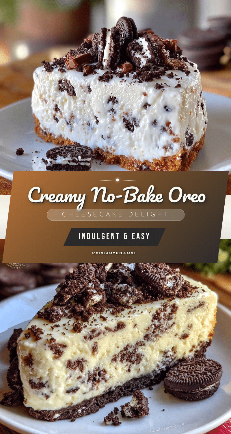 no-bake Oreo cheesecake recipe