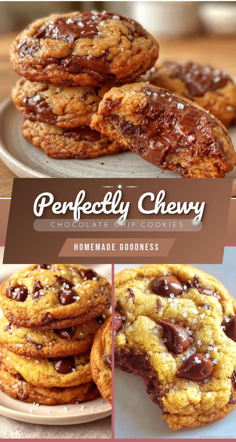 perfectly chewy chocolate chip cookies recipe