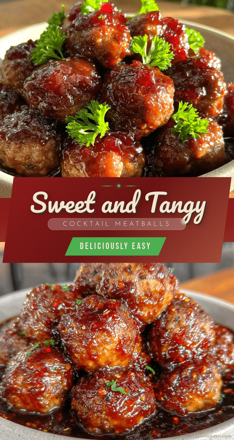 savory cocktail meatballs recipe