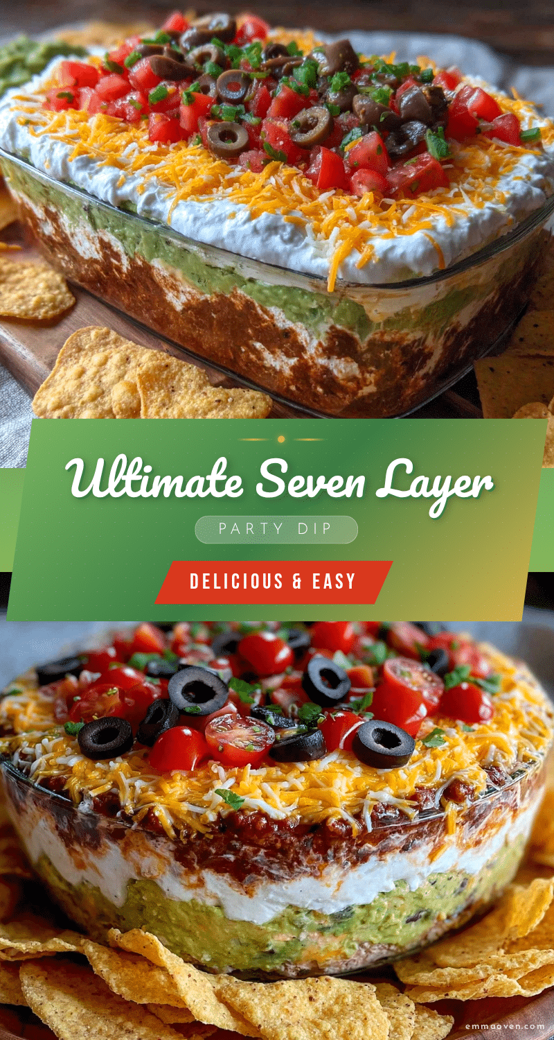 seven layer dip recipe