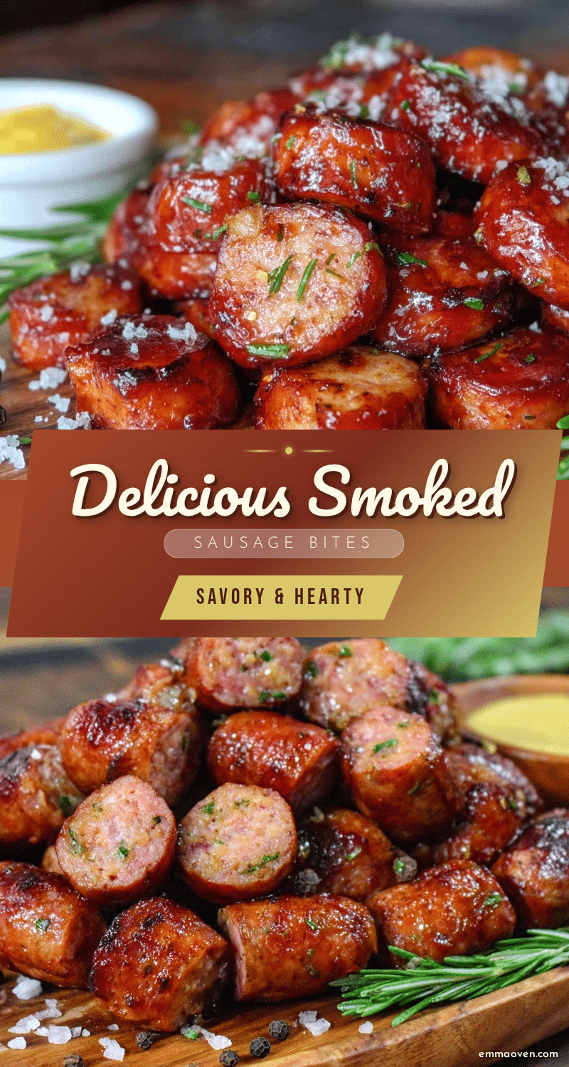 smoked sausage bites recipe