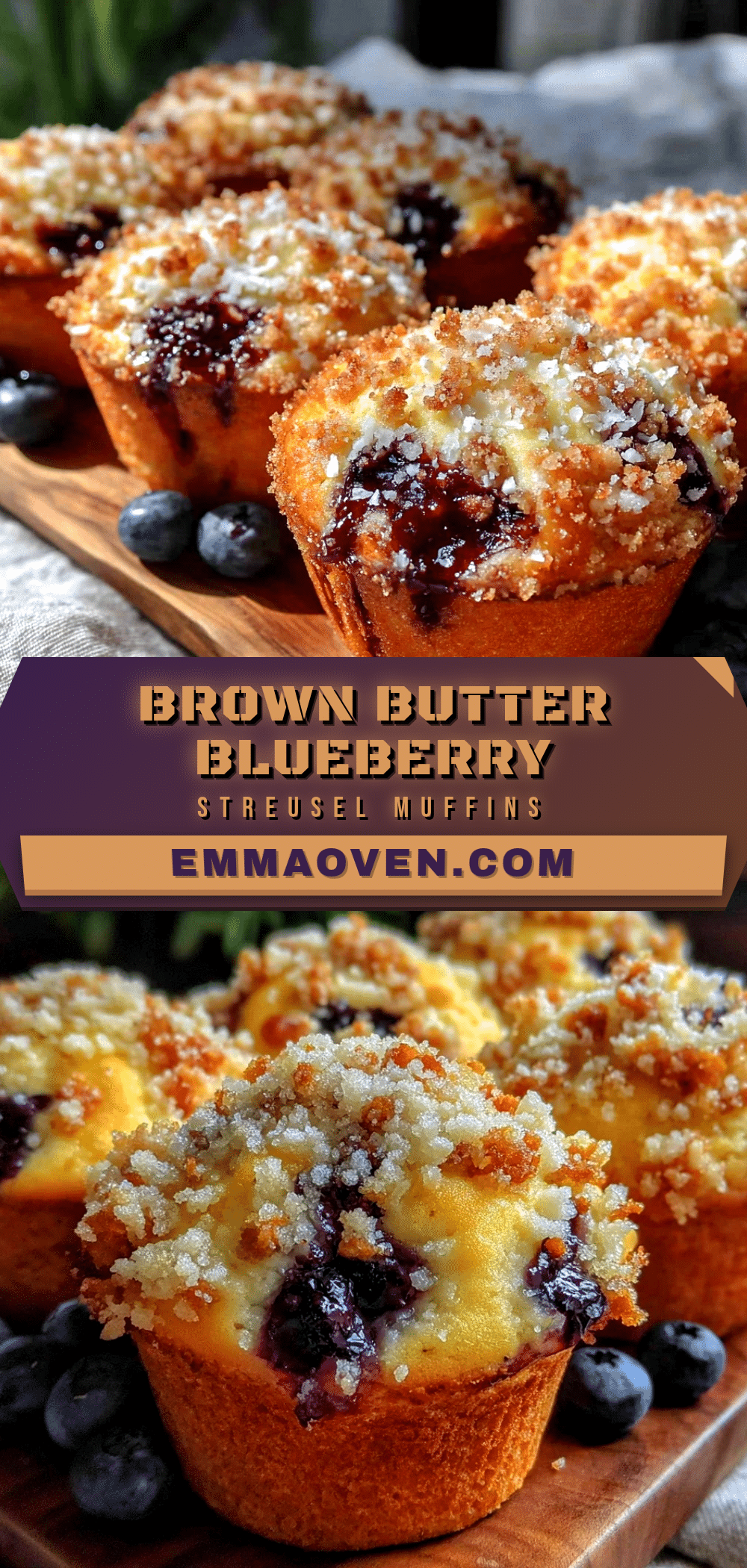 blueberry streusel muffins recipe