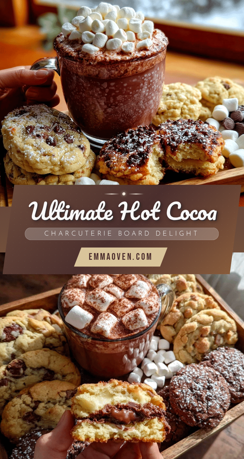 cozy hot cocoa charcuterie board recipe