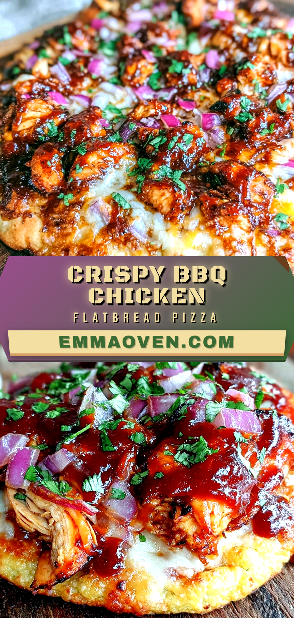 crispy bbq chicken flatbread pizza recipe
