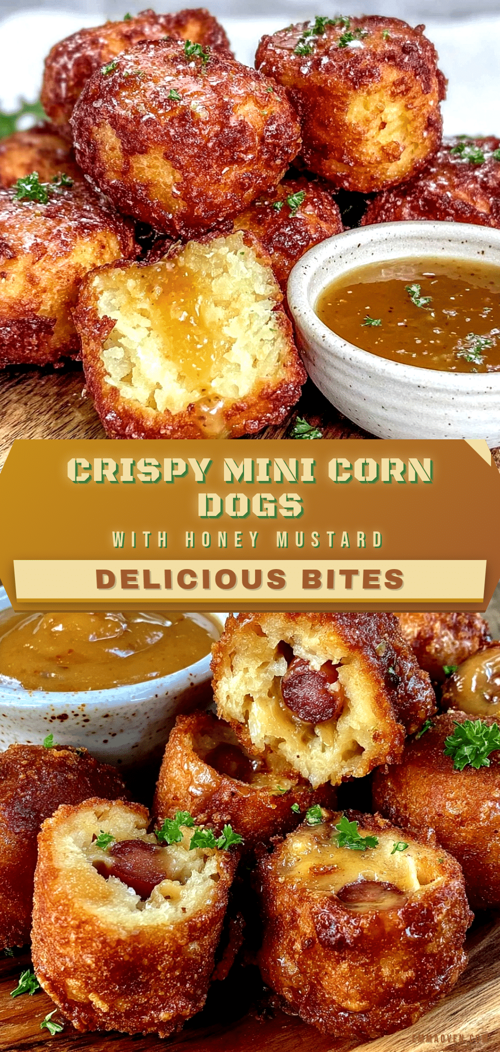 crispy mini corn dog bites recipe