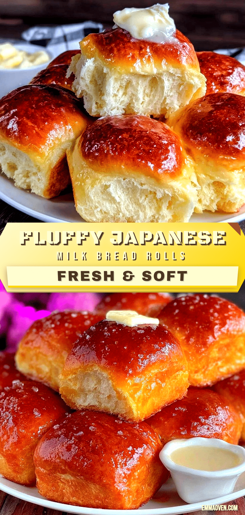 fluffy japanese milk bread rolls recipe