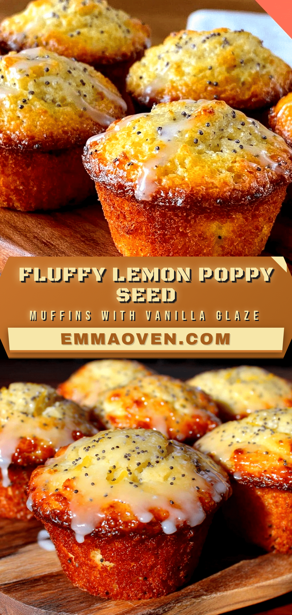 fluffy lemon poppy seed muffins recipe