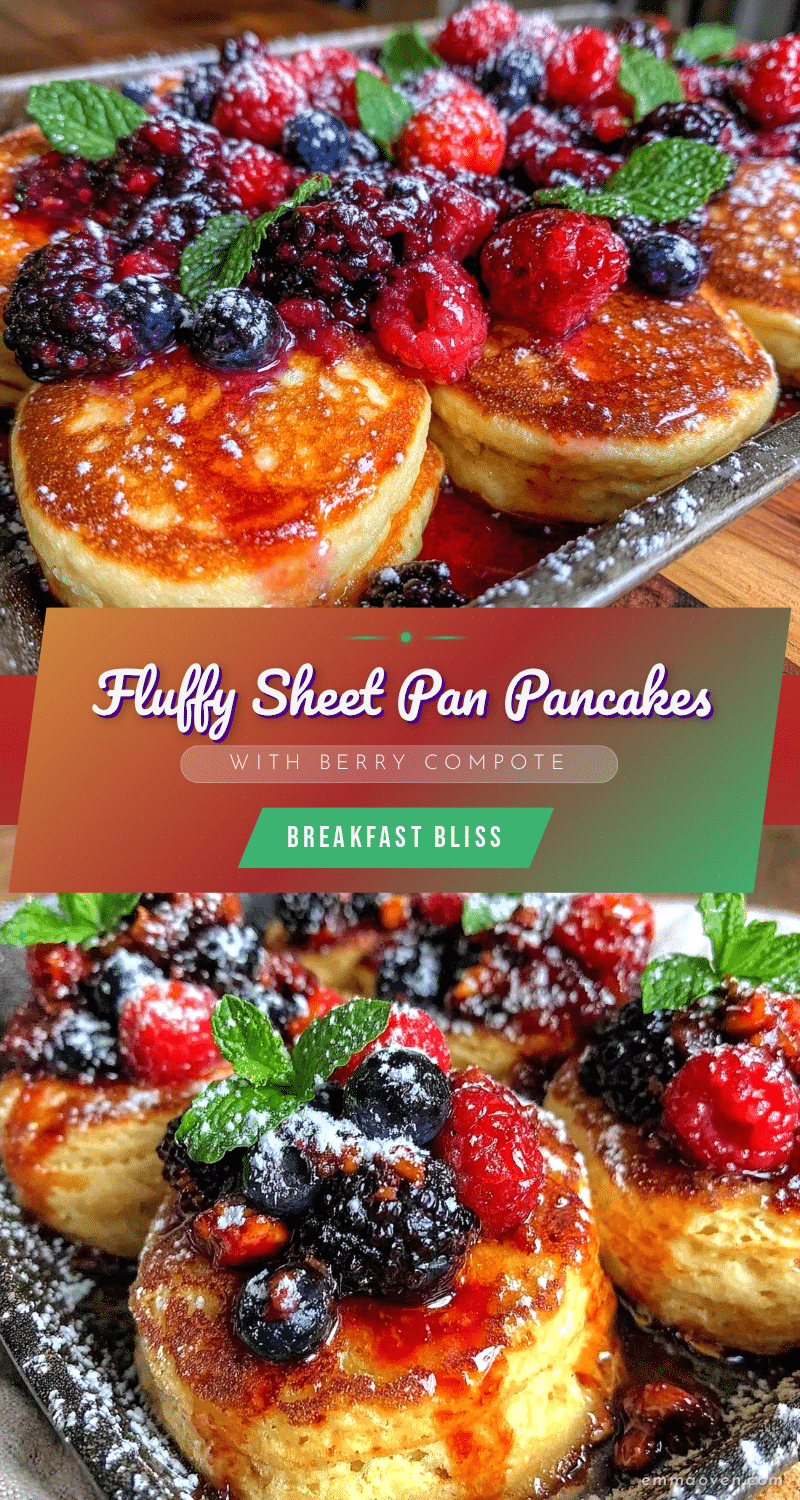 fluffy sheet pan pancakes recipe