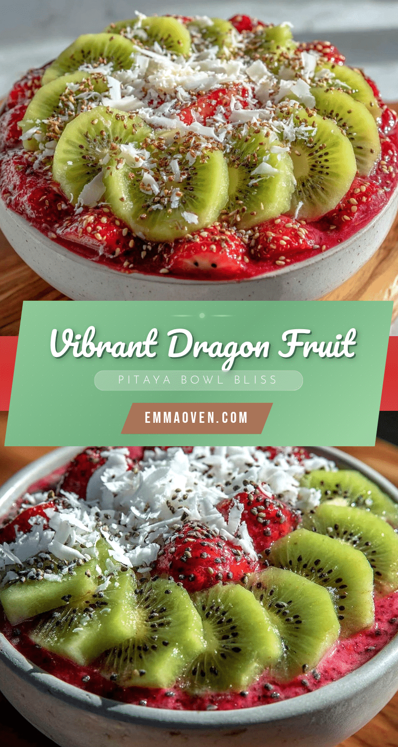 fresh dragon fruit pitaya bowl recipe