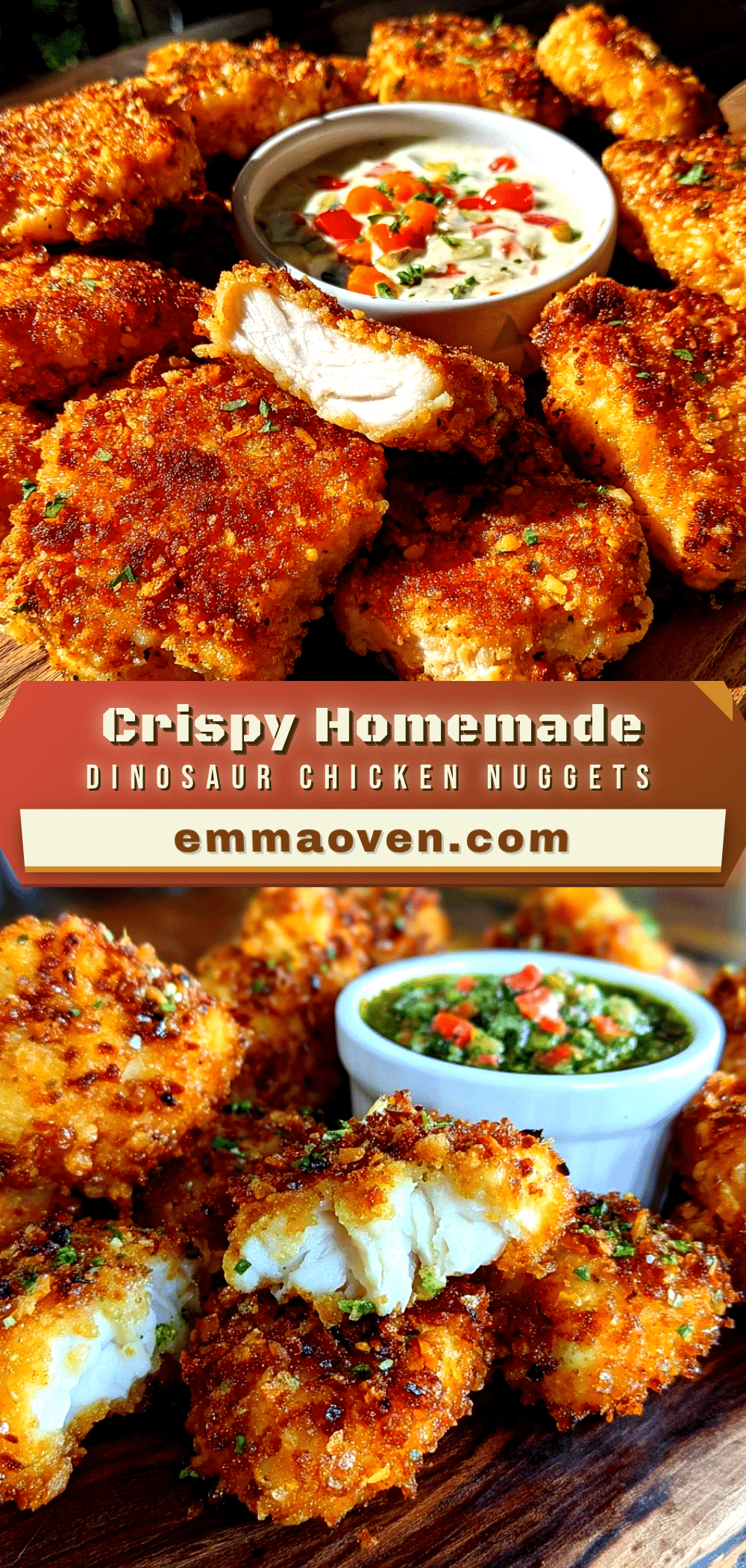 homemade dinosaur shaped chicken nuggets recipe