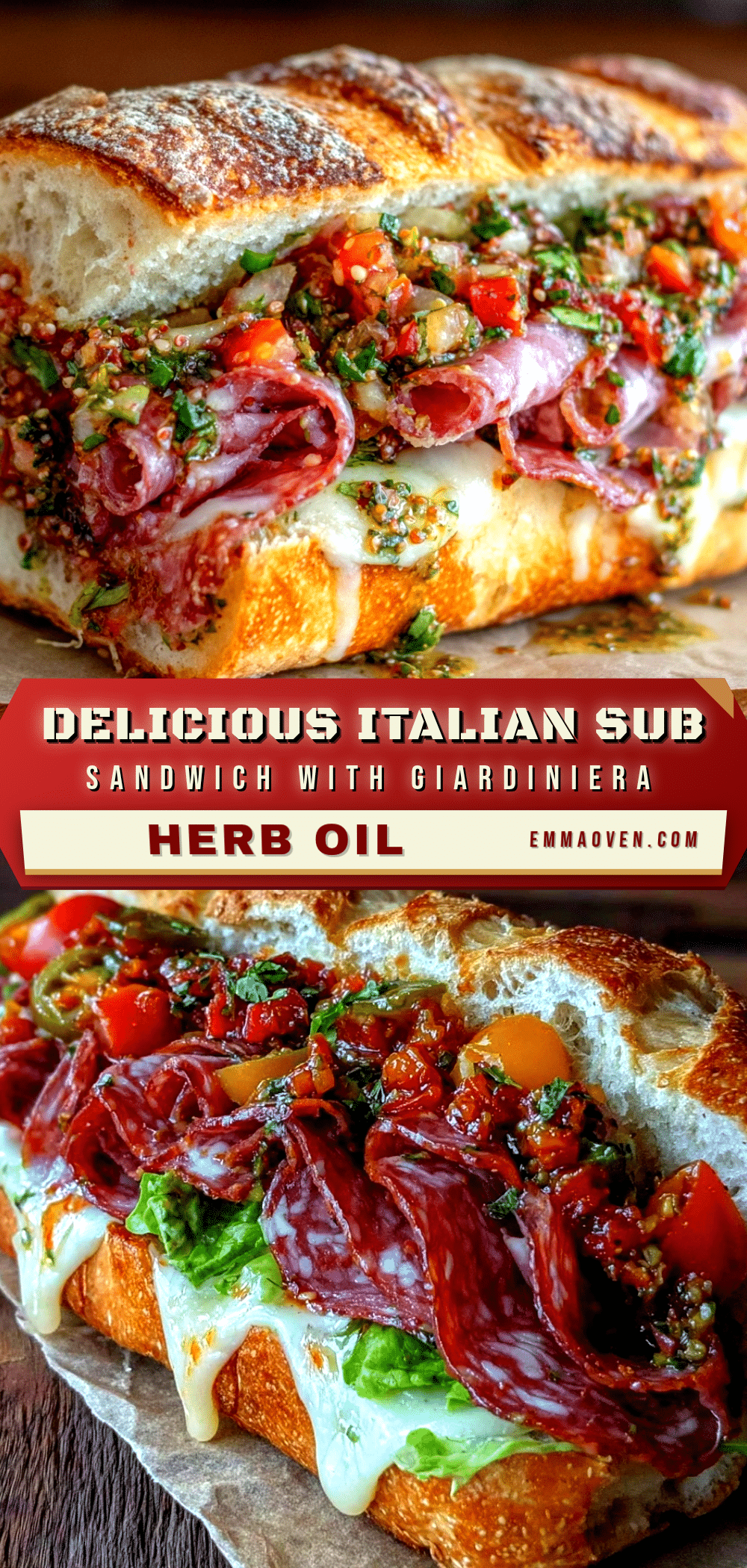 Italian Sub Sandwich recipe