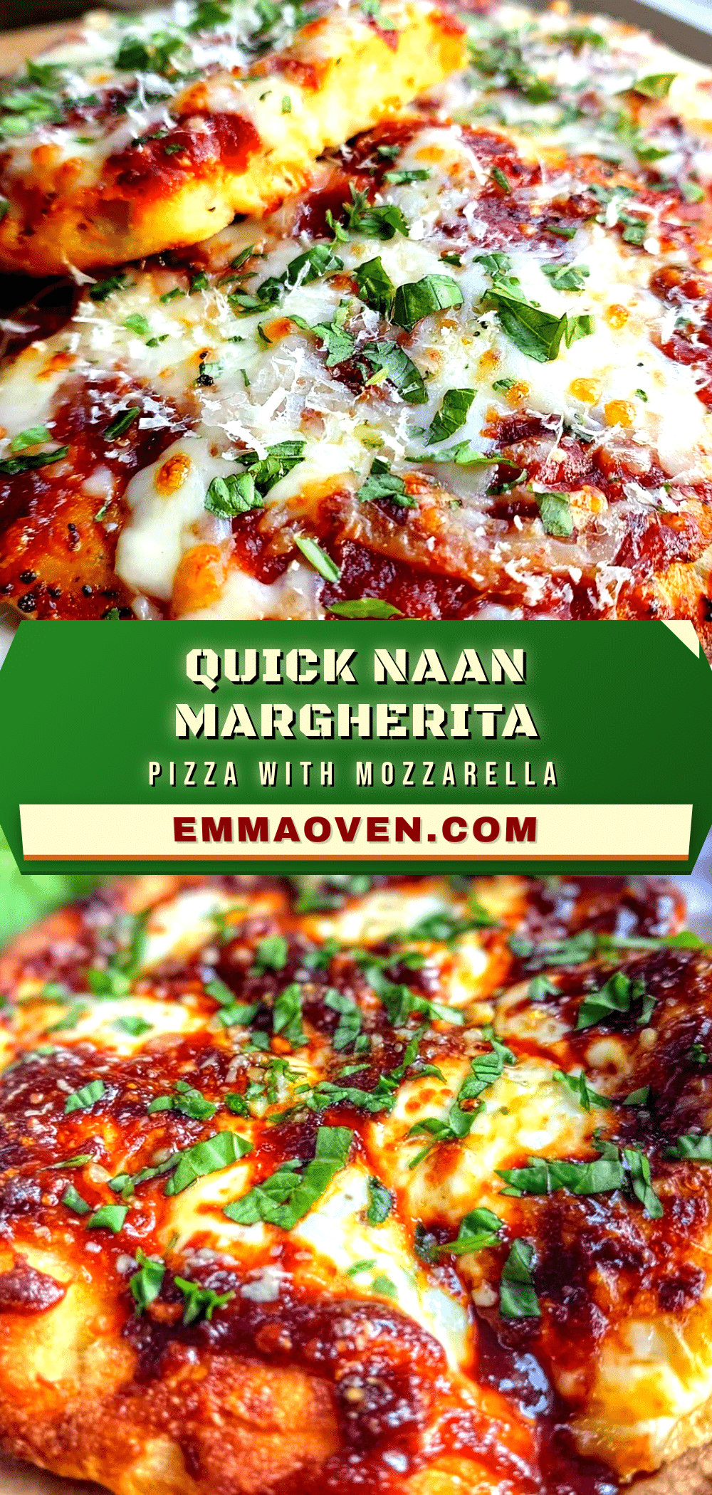 naan bread margherita pizza recipe