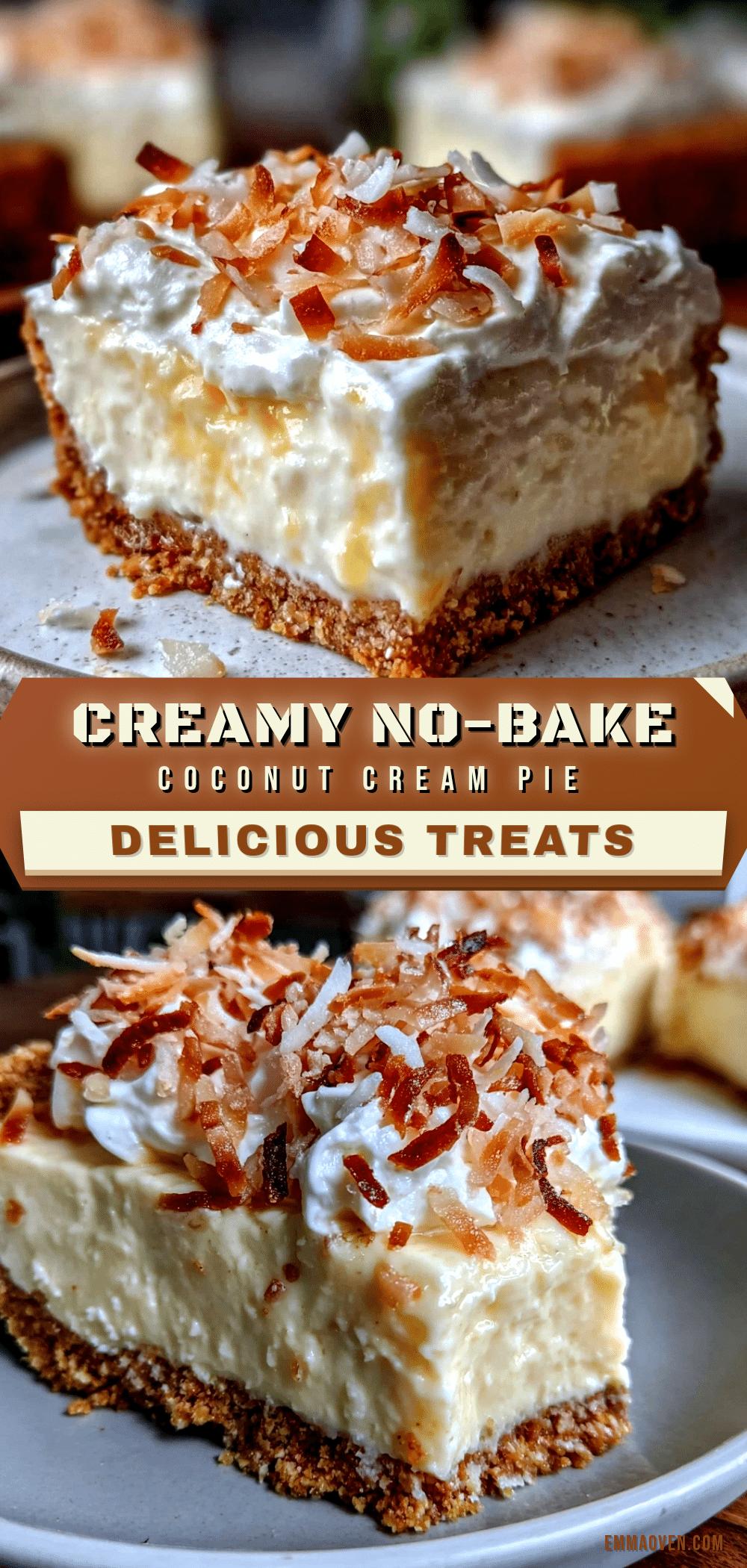 no-bake coconut cream pie recipe