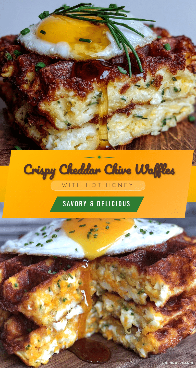 savory cheddar chive waffles recipe