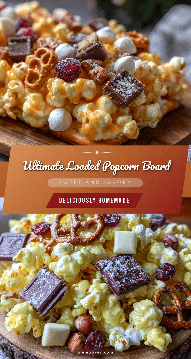 ultimate loaded popcorn board recipe