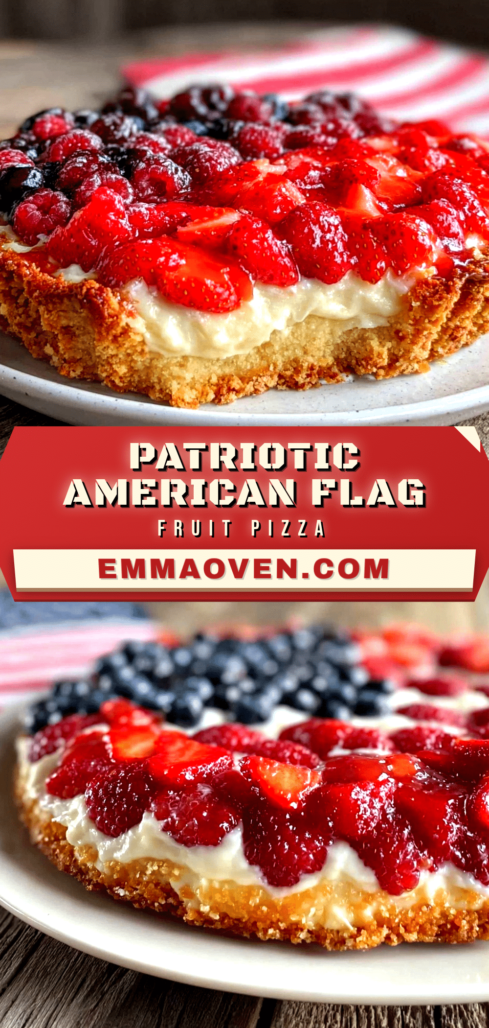 american flag fruit pizza recipe
