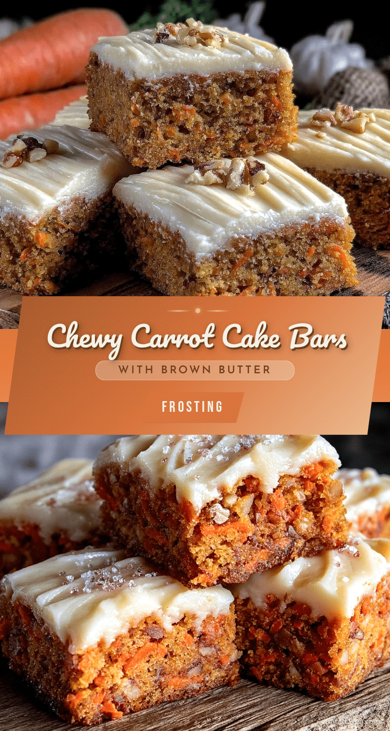 carrot cake cookie bars recipe