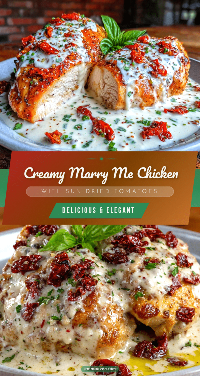 creamy marry me chicken recipe