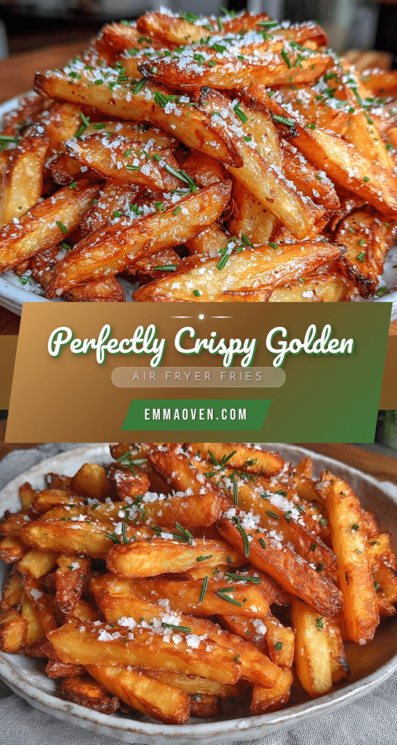 crispy air fryer french fries recipe
