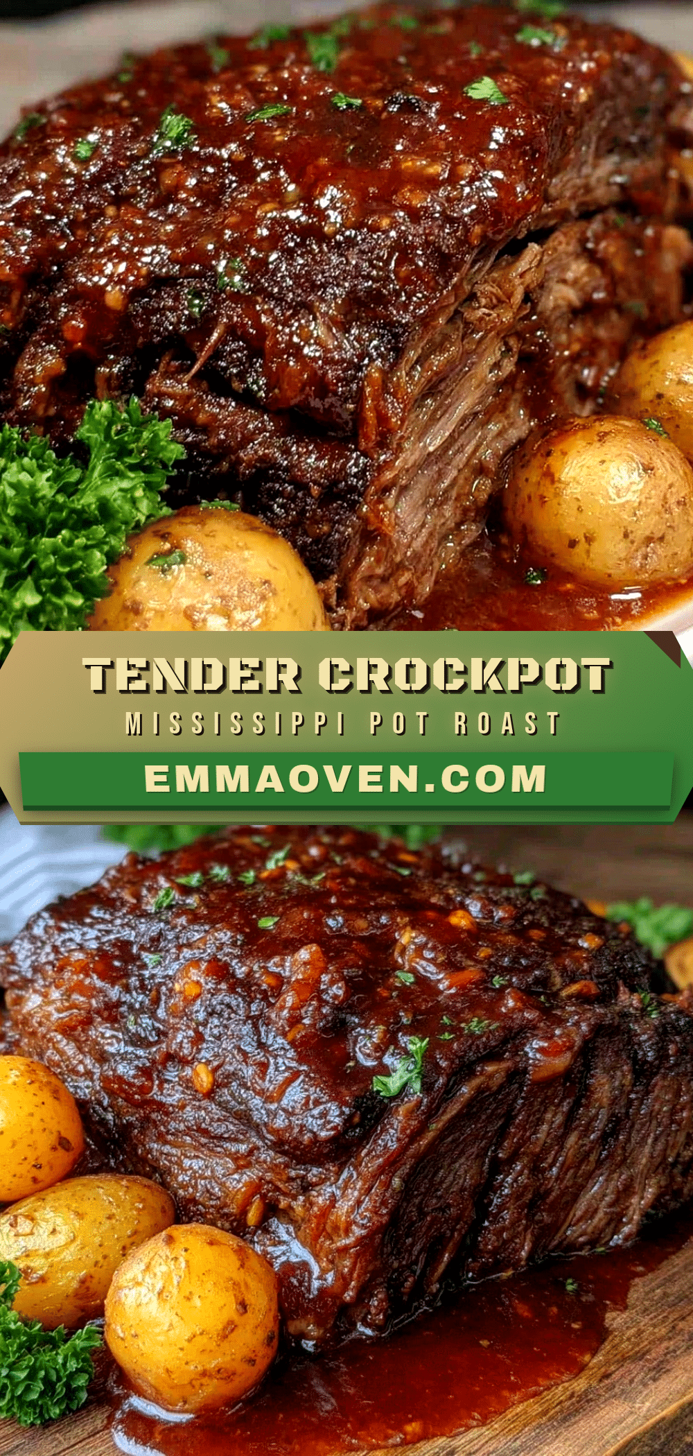 crockpot mississippi pot roast recipe