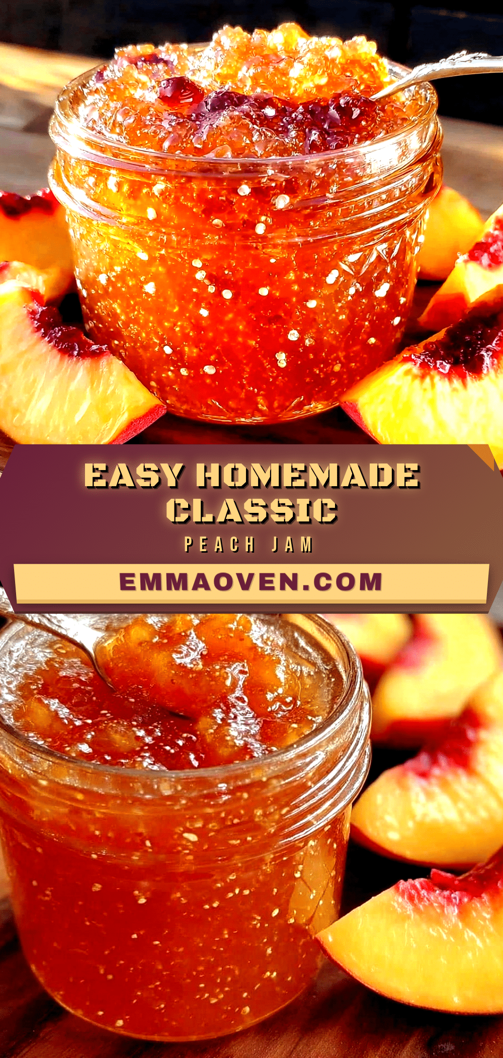 easy classic peach jam recipe
