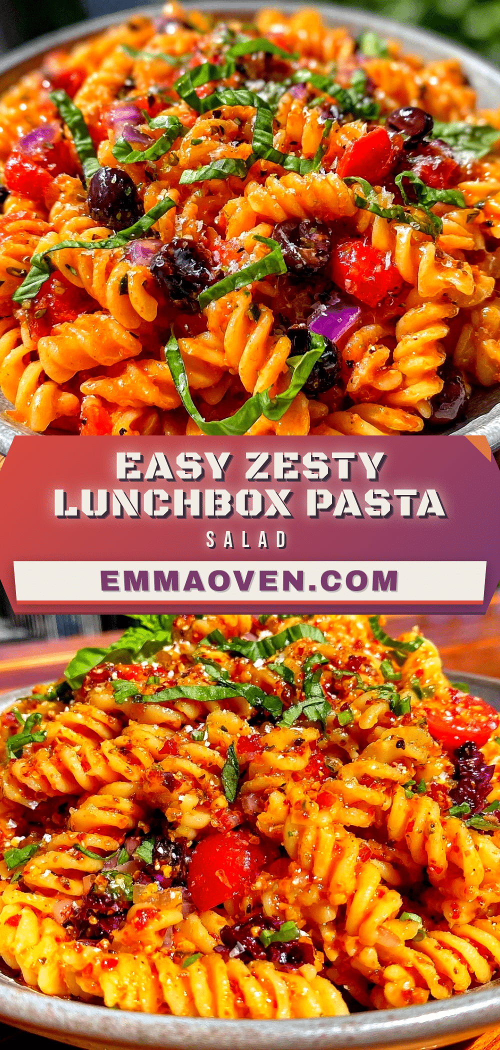 easy lunchbox pasta salad recipe
