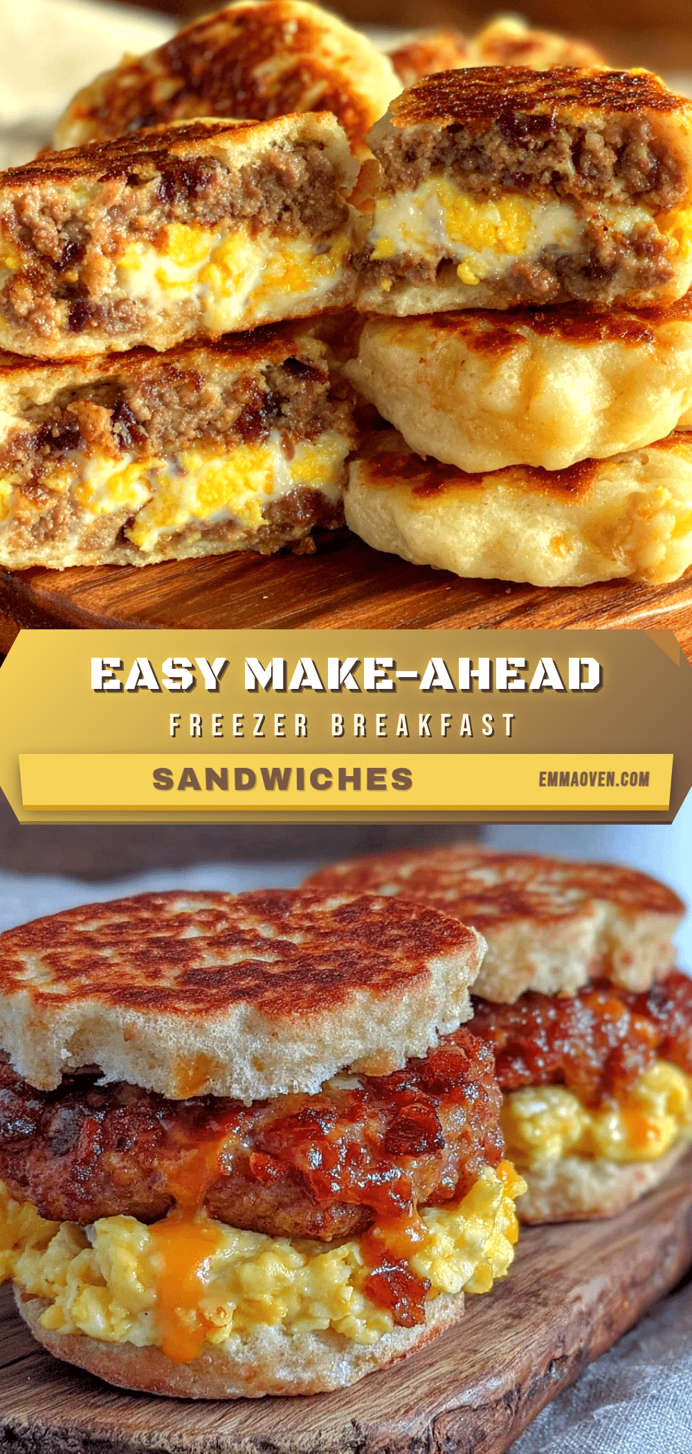 easy make-ahead breakfast sandwiches recipe