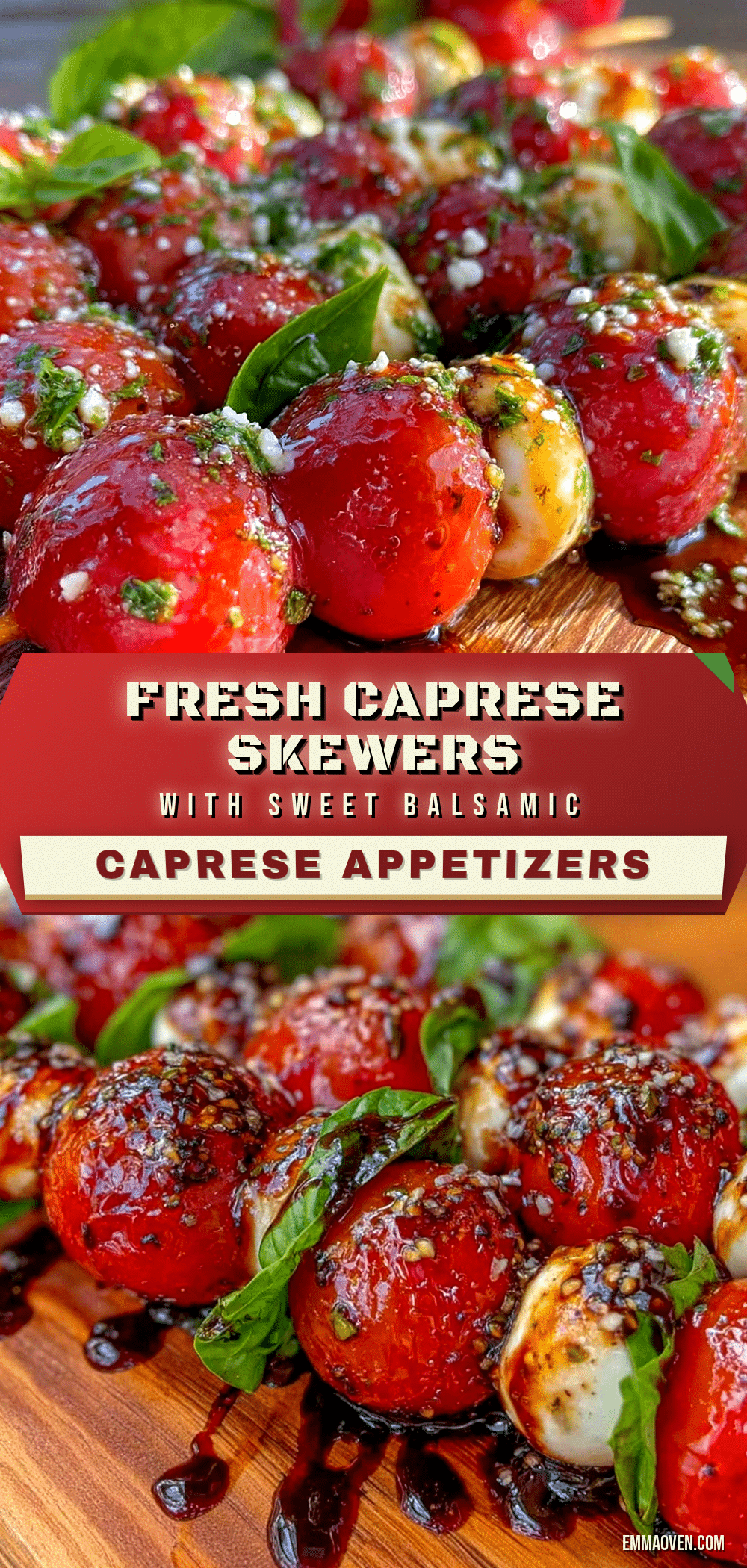 fresh caprese skewers recipe
