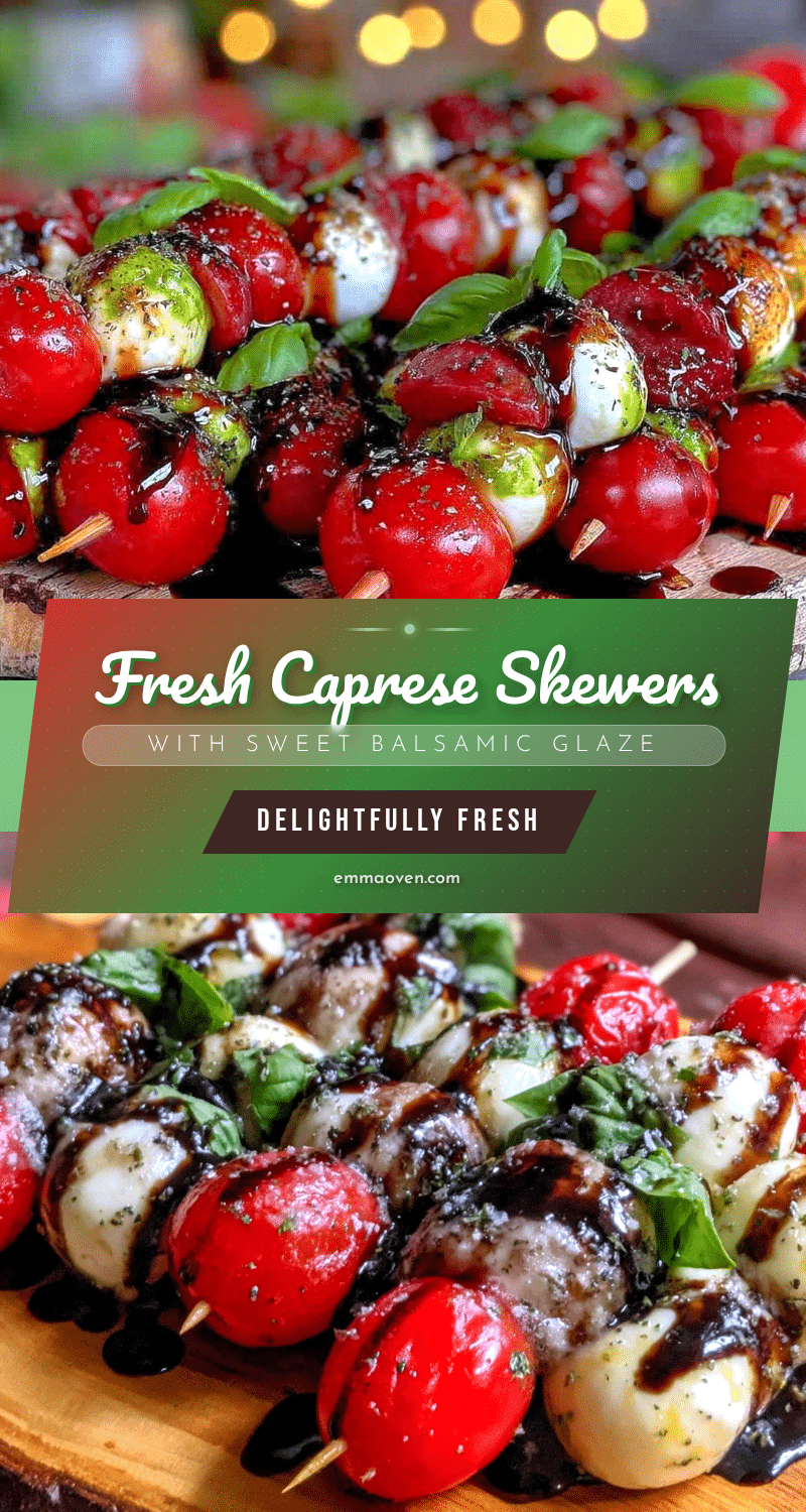 fresh caprese skewers recipe