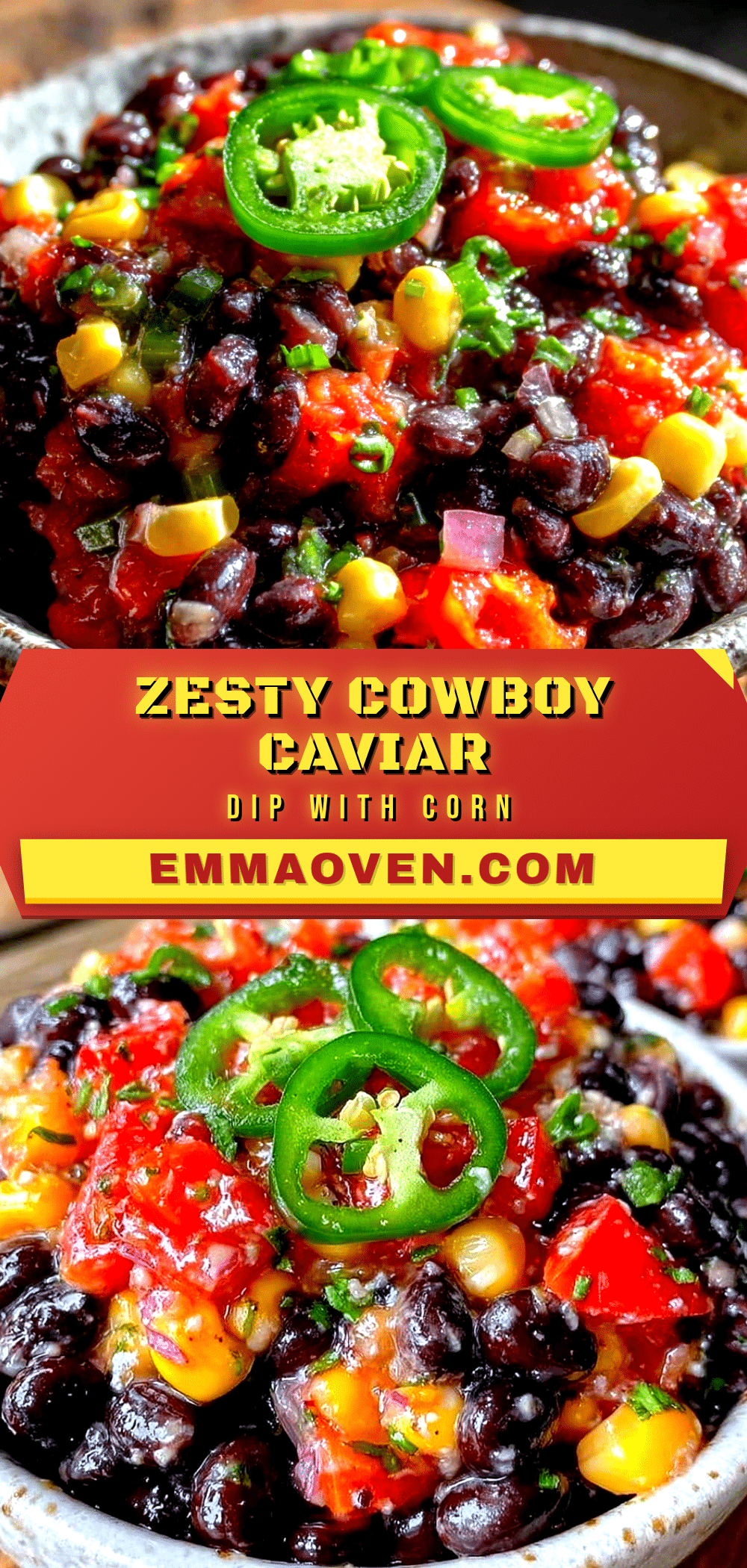 fresh cowboy caviar dip recipe