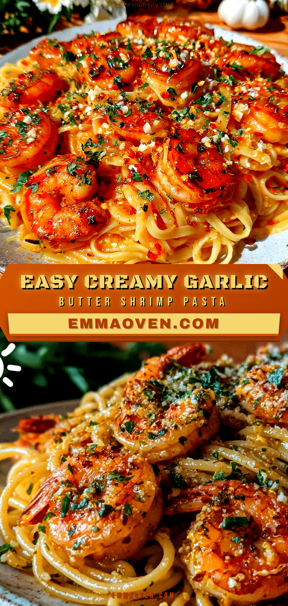 garlic butter shrimp pasta recipe