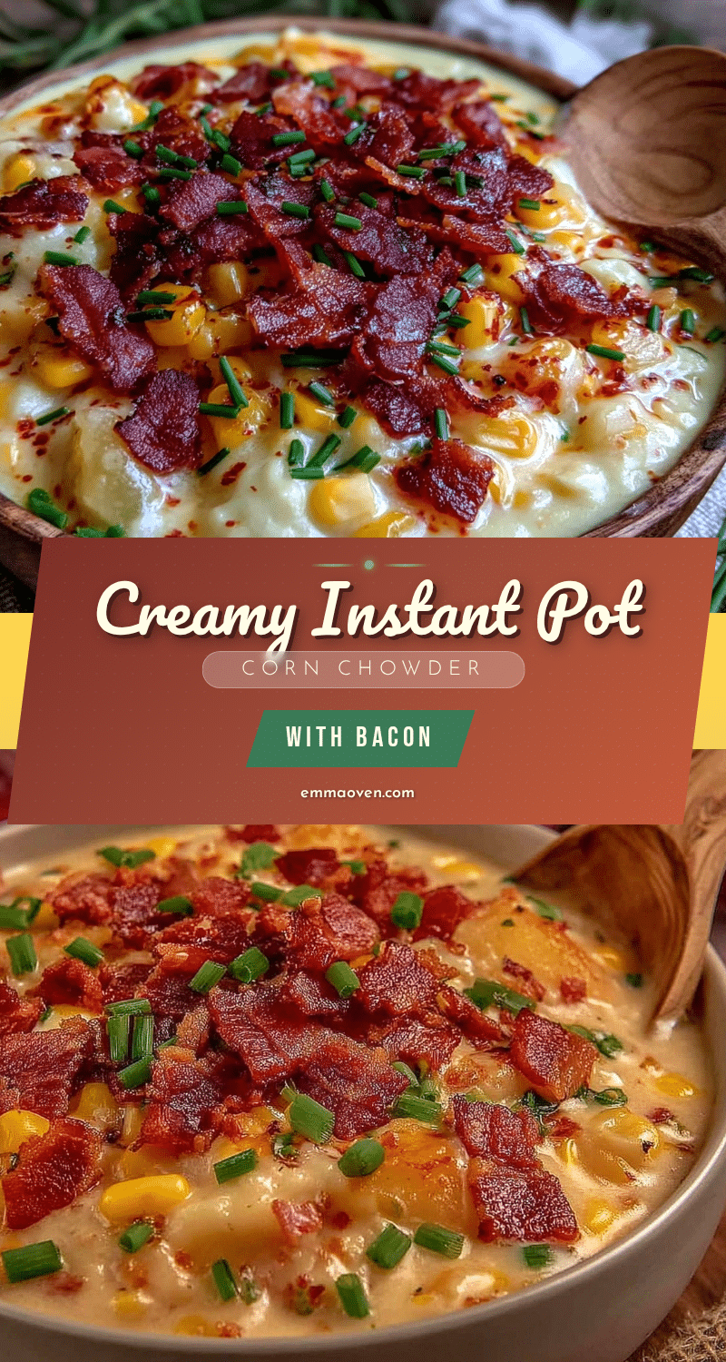 instant pot corn chowder recipe