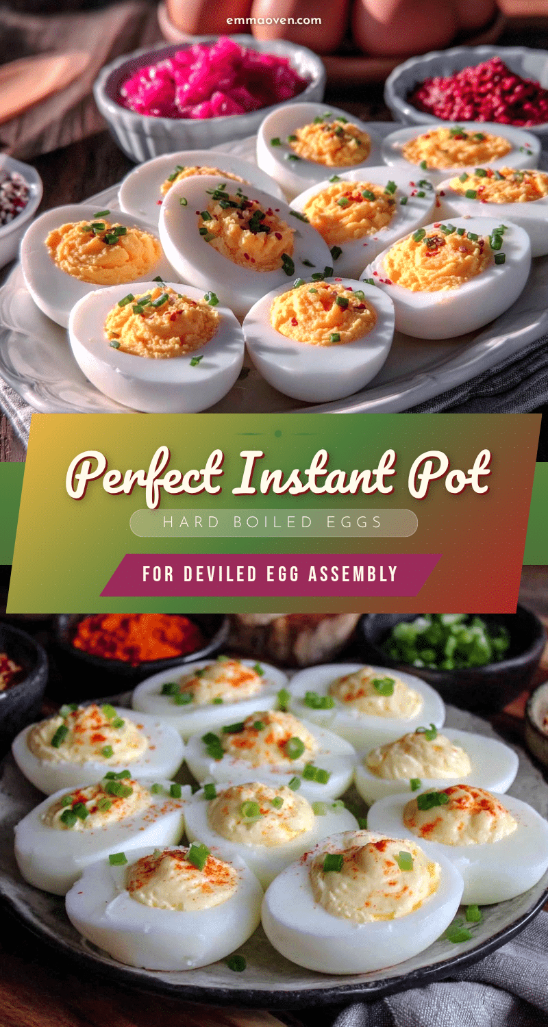 Instant Pot hard boiled eggs recipe
