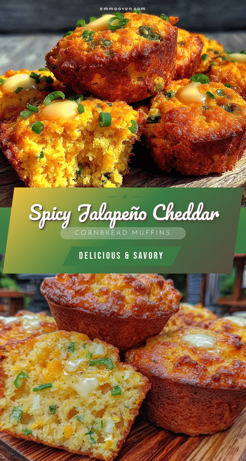 jalapeño cheddar cornbread muffins recipe