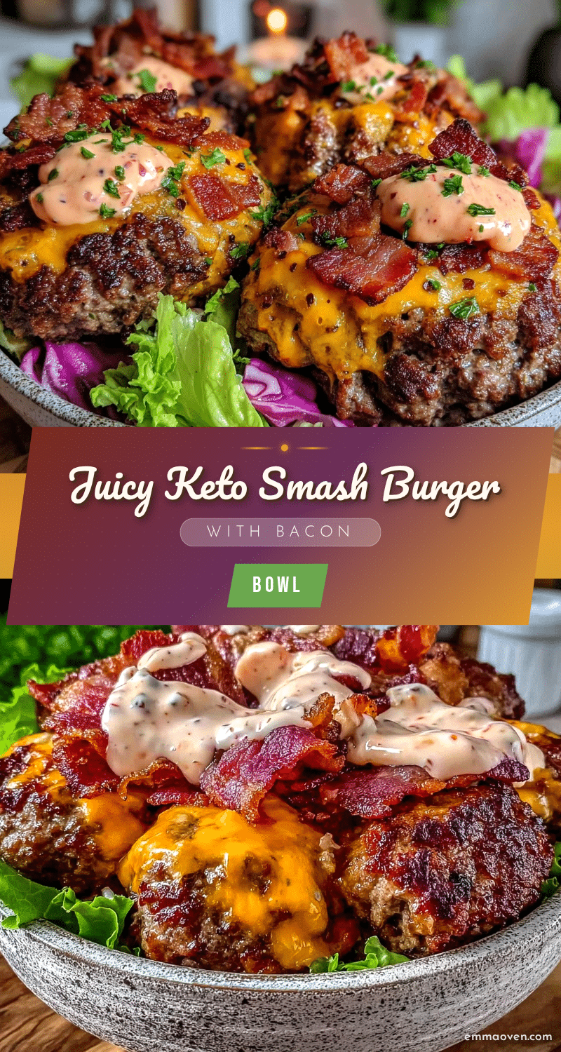 keto smash burger bowl recipe