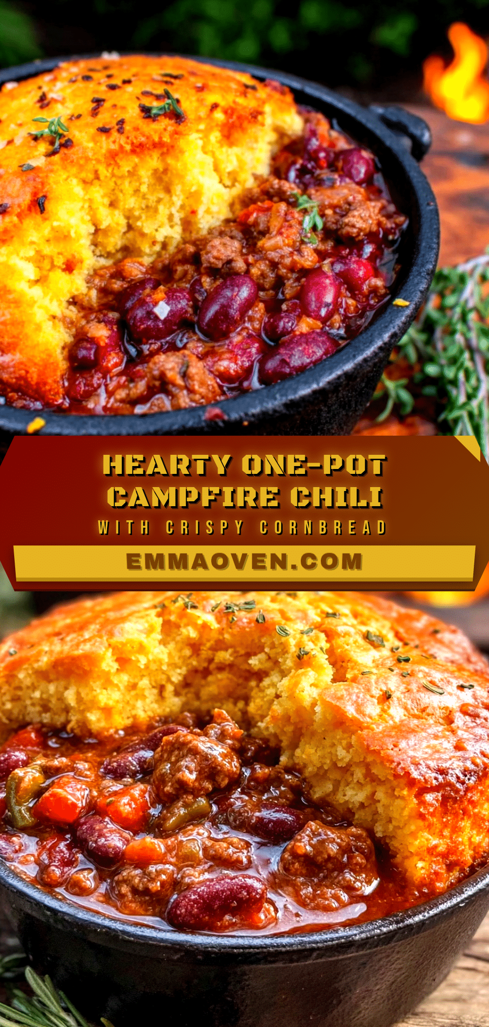 one-pot campfire chili recipe